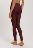 Woolen Lace Lace Trim Wool And Silk Leggings | Vivid Brown 70833-2421
