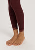 Woolen Lace Lace Trim Wool And Silk Leggings | Vivid Brown 70833-2421