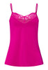 Lilith Lace Trim Camisole | Very Berry 70837-1370