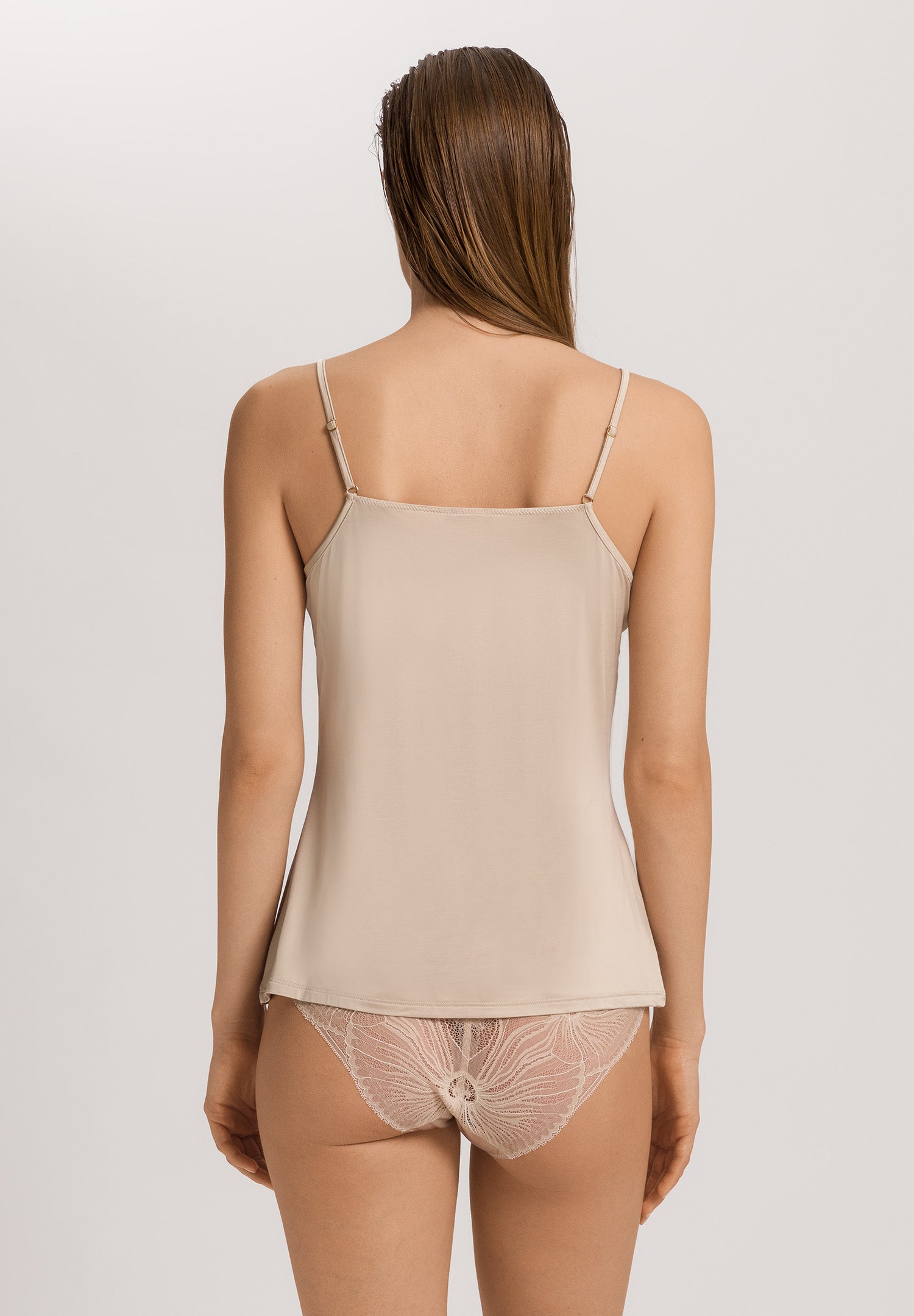 Lilith Lace Trim Camisole | Coffee Quartz 70837-2216