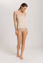 Lilith Lace Trim Camisole | Coffee Quartz 70837-2216