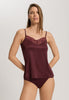 Lilith Lace Trim Camisole | Vivid Brown 70837-2421
