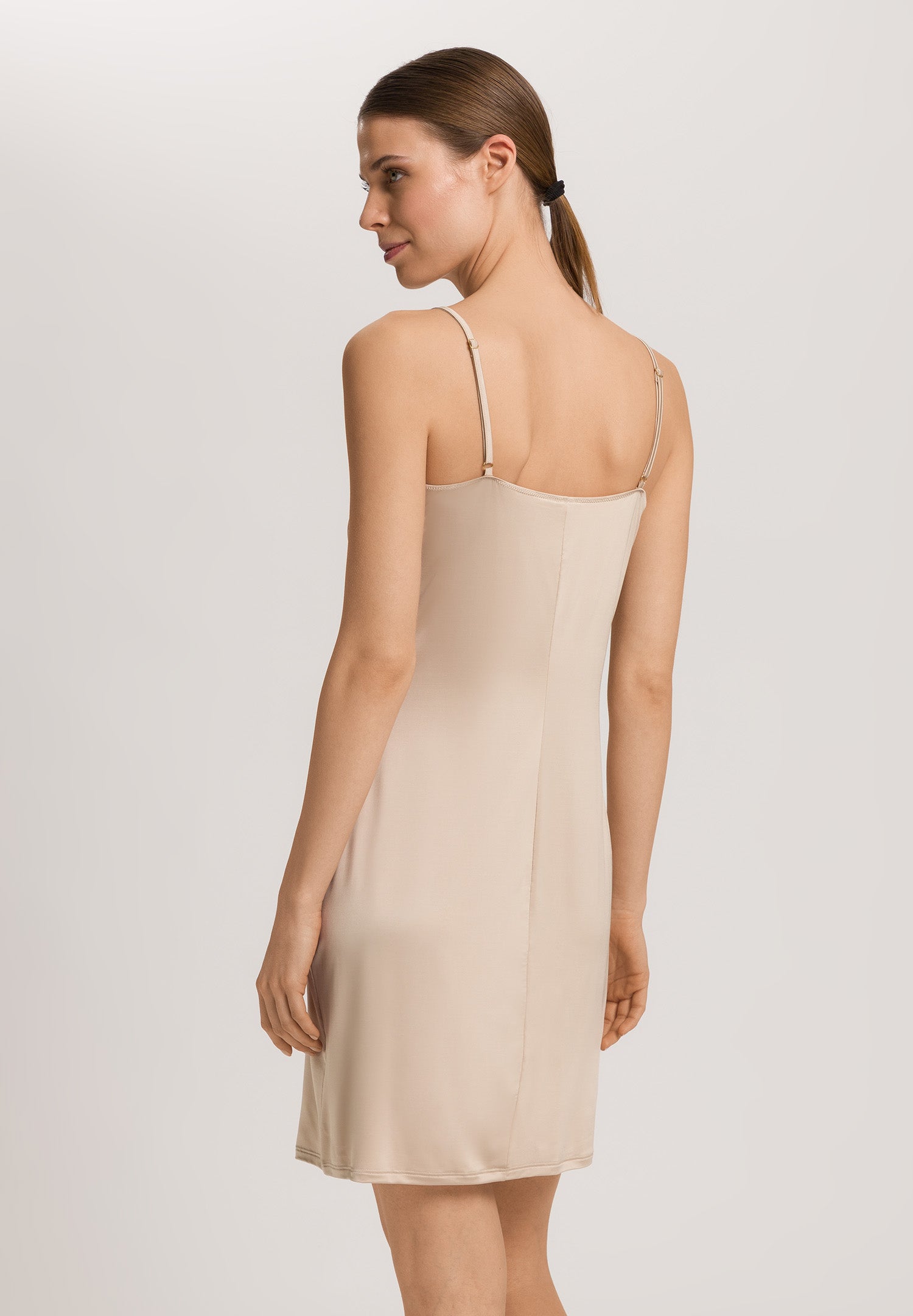 Lilith Lace Trim Bodydress | Coffee Quartz 70838-2216