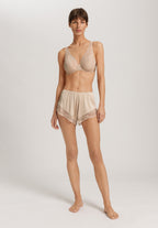 Lilith Lace Trim Knickers | Coffee Quartz 70840-2216