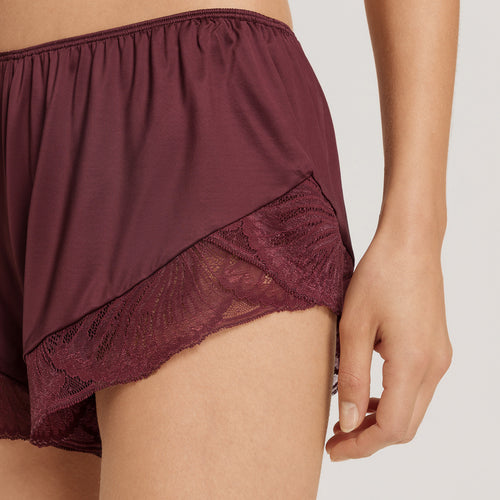 Lilith Lace Trim Knickers | Vivid Brown 70840-2421