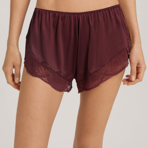 Lilith Lace Trim Knickers | Vivid Brown 70840-2421