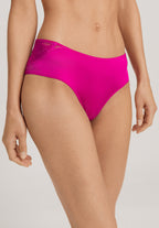 Lilith Lace Trim Hi-Cut Briefs | Very Berry 70841-1370