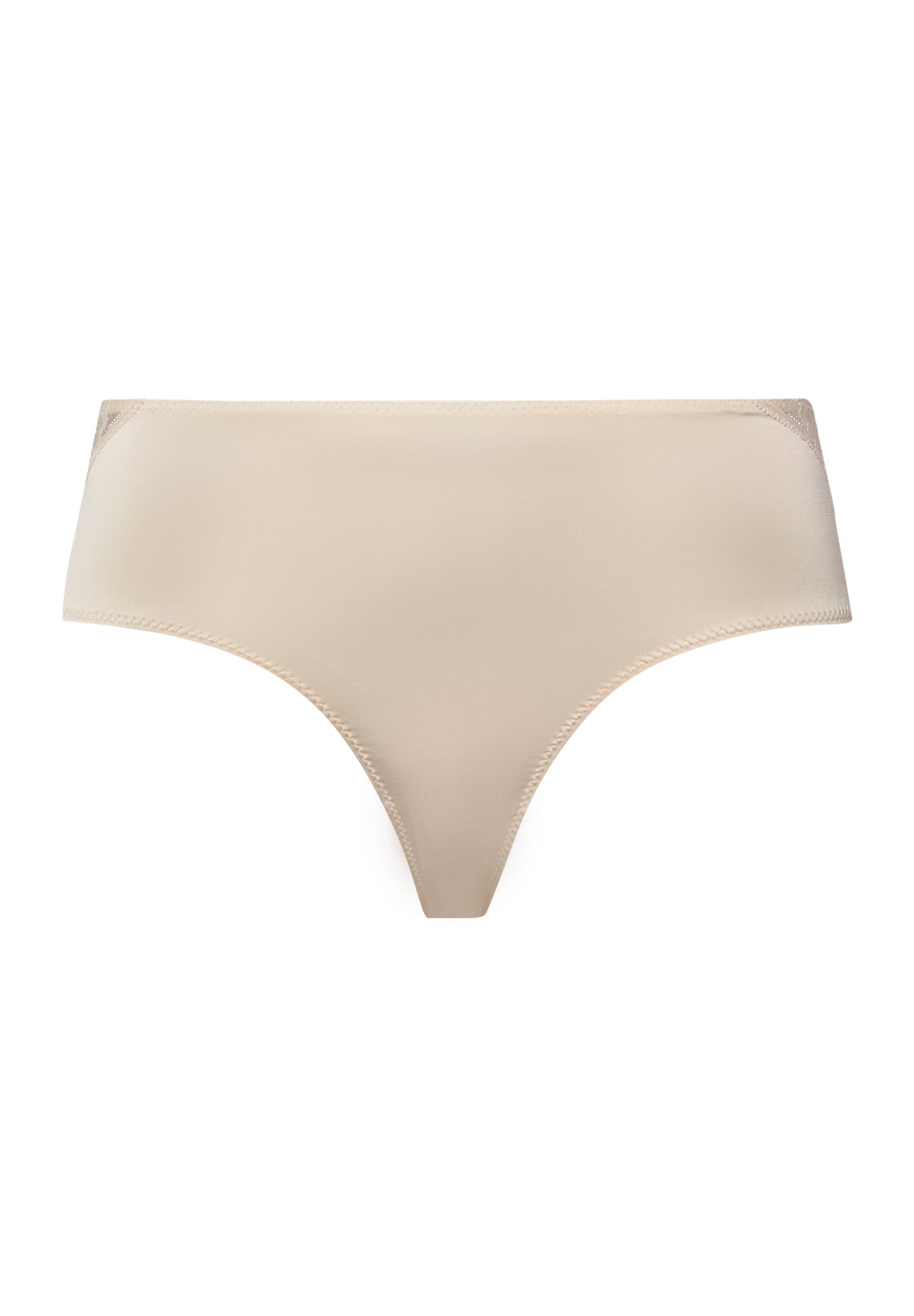 Lilith Lace Trim Hi-Cut Briefs | Coffee Quartz 70841-2216
