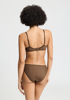 Smooth Illusion Semi-Transparent Tulle Soft Cup Bra | Natural Teak 70842-2768