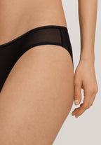 Smooth Illusion Semi-Transparent Tulle Bikini | Black 70844-019