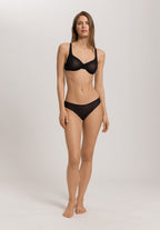 Smooth Illusion Semi-Transparent Tulle Bikini | Black 70844-019