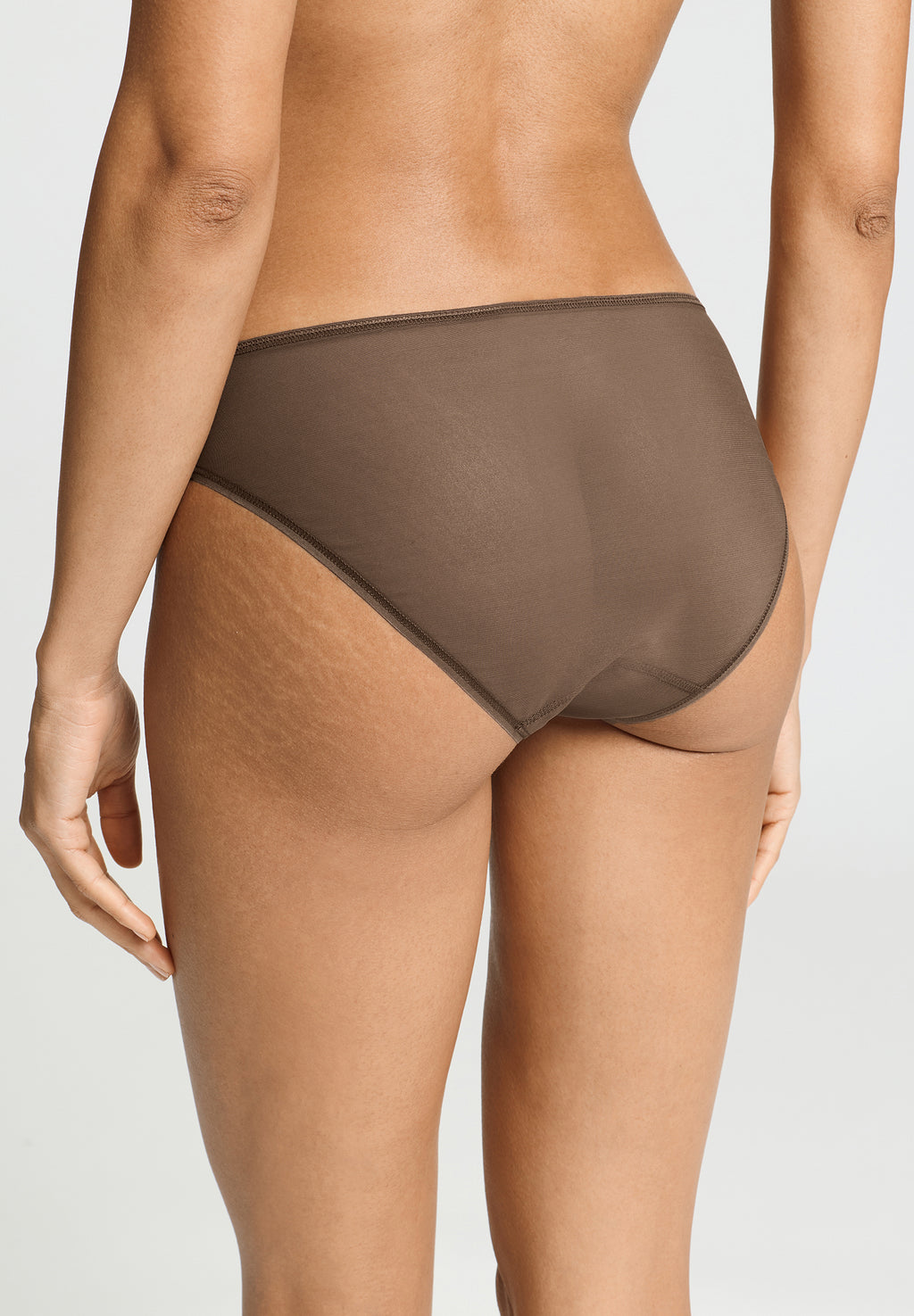 Smooth Illusion Semi-Transparent Tulle Bikini | Natural Teak 70844-2768