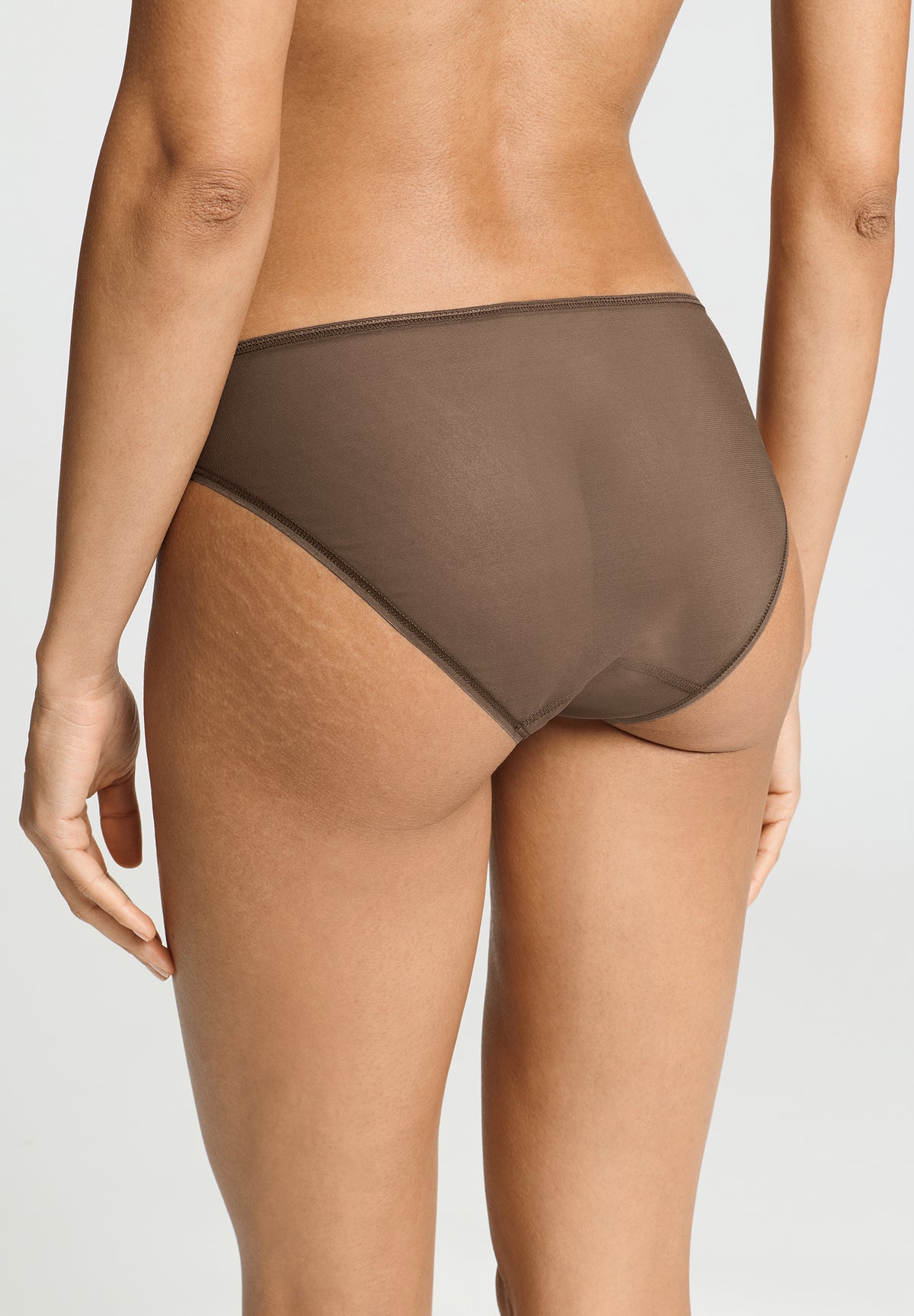 Smooth Illusion Semi-Transparent Tulle Bikini | Natural Teak 70844-2768