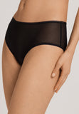 Smooth Illusion Semi-Transparent Tulle Full Briefs | Black 70845-019