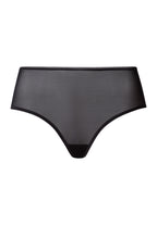 Smooth Illusion Semi-Transparent Tulle Full Briefs | Black 70845-019