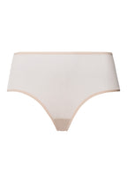 Smooth Illusion Semi-Transparent Tulle Full Briefs | Beige 70845-274