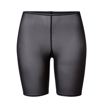 Smooth Illusion Semi-Transparent Tulle Bike Shorts | Black 70846-019