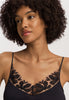 Kalea Floral Embroidered Camisole | Black 70847-019