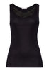 Kalea Floral Embroidered Tank Top | Black 70848-019