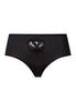 Kalea Floral Embroidered Full Briefs | Black 70850-019