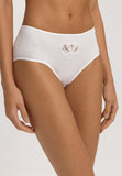 Kalea Floral Embroidered Full Briefs | Off White 70850-102