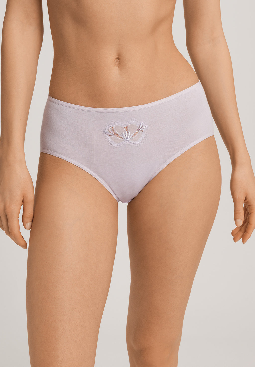 Kalea Floral Embroidered Full Briefs | Pink Lavender 70850-2463