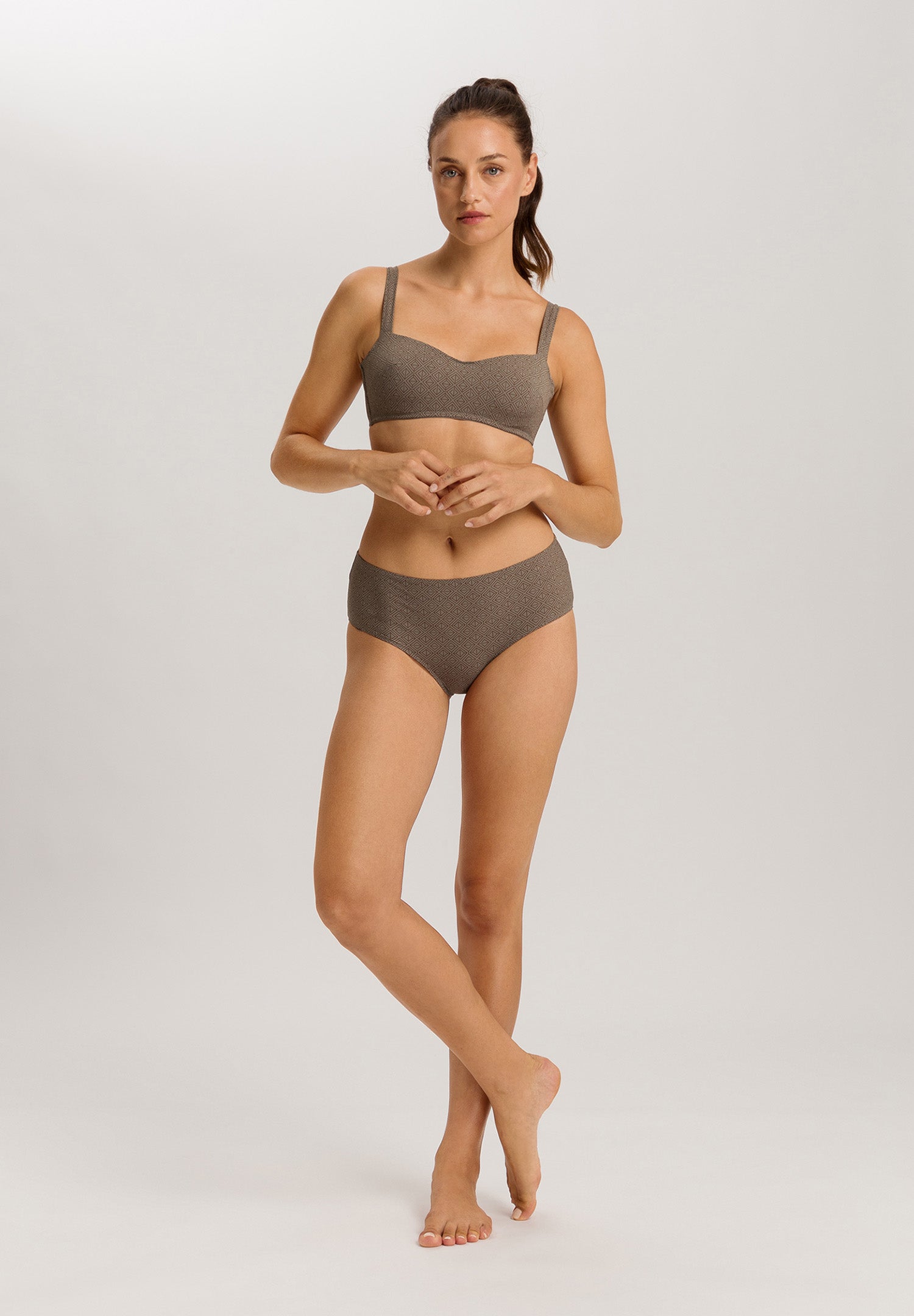 Alicia Quick Dry Full Brief | Kalamata Pattern 70858-3008