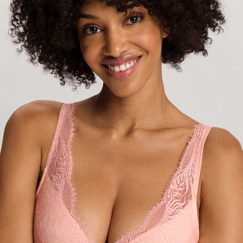 Gale Lace Trim Soft Cup Spacer Bra | Rosewater 70868-2111