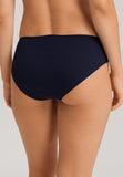 Belina Embroidered Cotton Hi-Cut Brief | Deep Navy 70876-1610