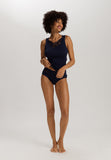 Belina Embroidered Cotton Full Brief | Deep Navy 70877-1610