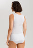 Belina Cotton Round Neck Tank Top | White 70879-101