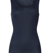 Belina Cotton Round Neck Tank Top | Deep Navy 70879-1610