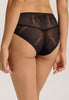 Martha Lace Hi-Cut Brief | Black 70884-019