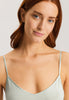 70885 Marlene Spaghetti Cami - 2737 White Sage