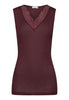 70899 Maria Tank Top - 2483 Deep Maroon