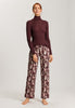 70901 Maria Turtleneck Shirt - 2483 Deep Maroon