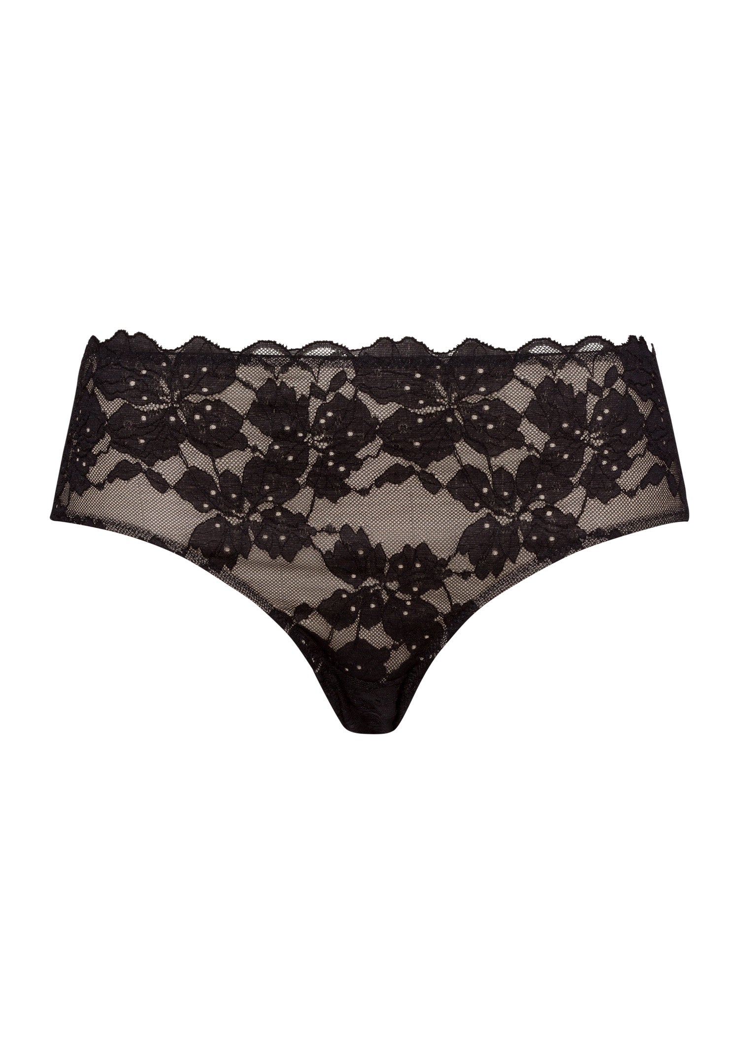 70906 Anais Hi Cut Brief - 2199 Black Beauty