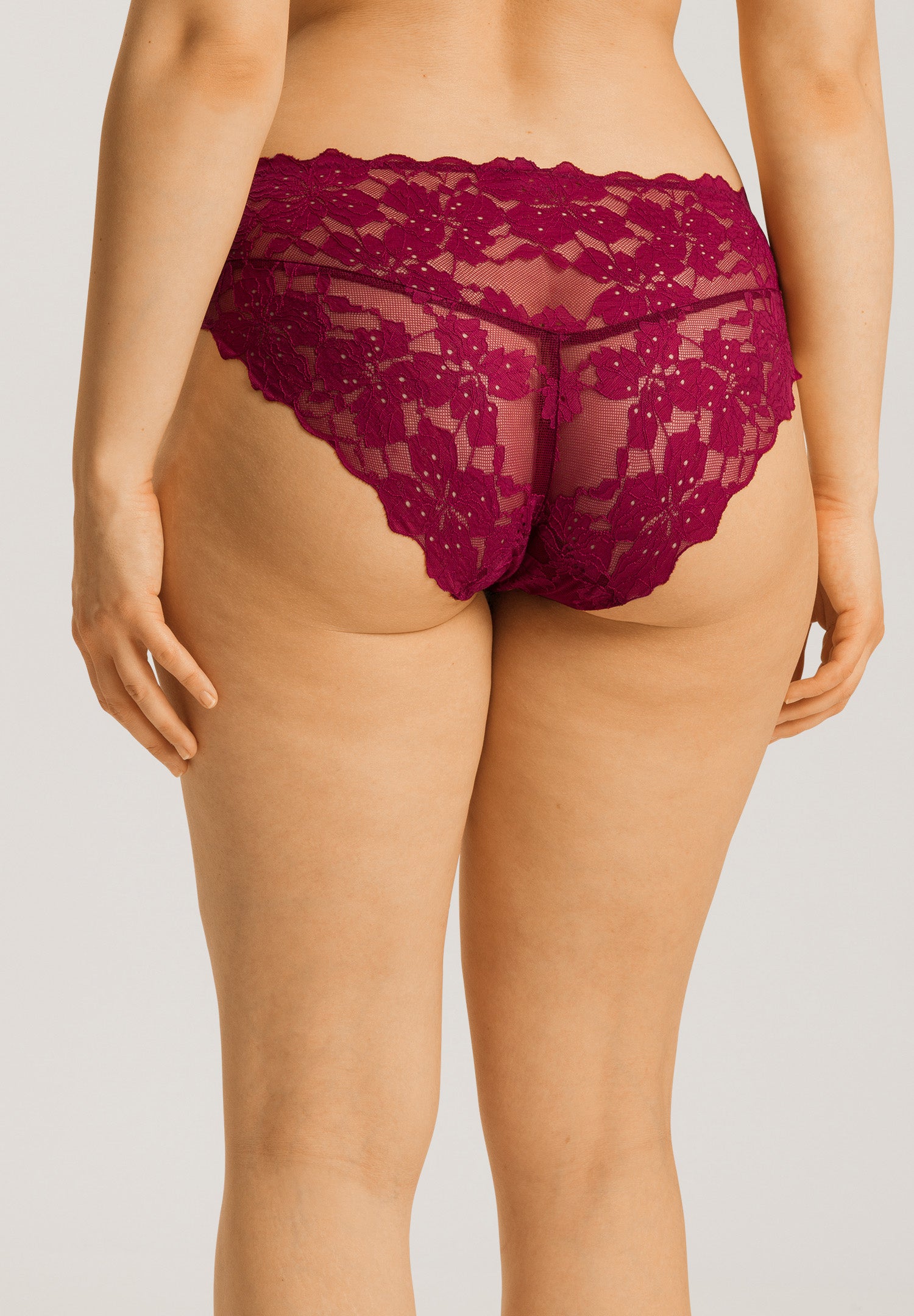 70906 Anais Hi Cut Brief - 2405 Deep Poppy