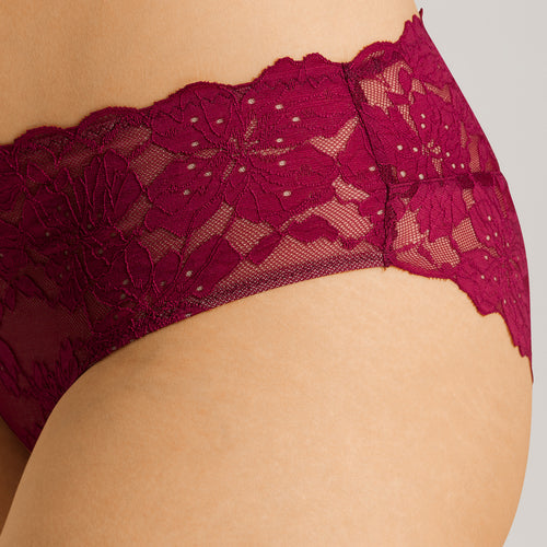 70906 Anais Hi Cut Brief - 2405 Deep Poppy