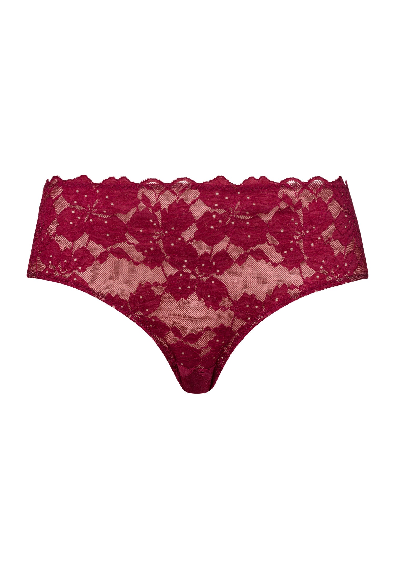 70906 Anais Hi Cut Brief - 2405 Deep Poppy