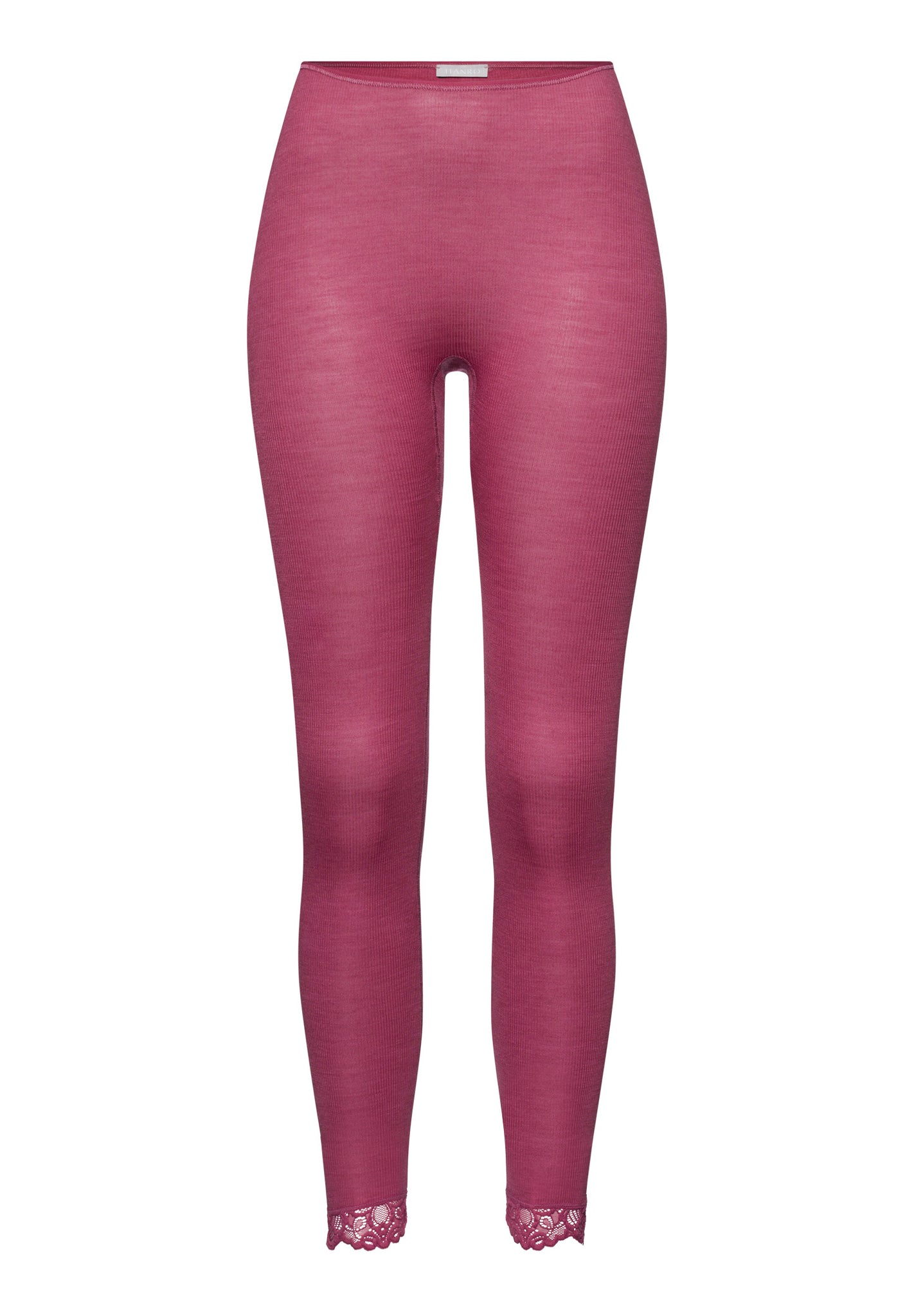 70910 Woolen Lace Leggings - 2414 Rose Wine