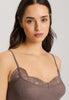 70911 Woolen Lace Spaghetti Cami - 2756 Stonewash