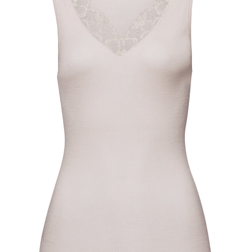 70912 Woolen Lace Tank Top - 2801 Pumice