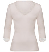 70915 Woolen Lace 3/4 Sleeve Shirt - 2801 Pumice