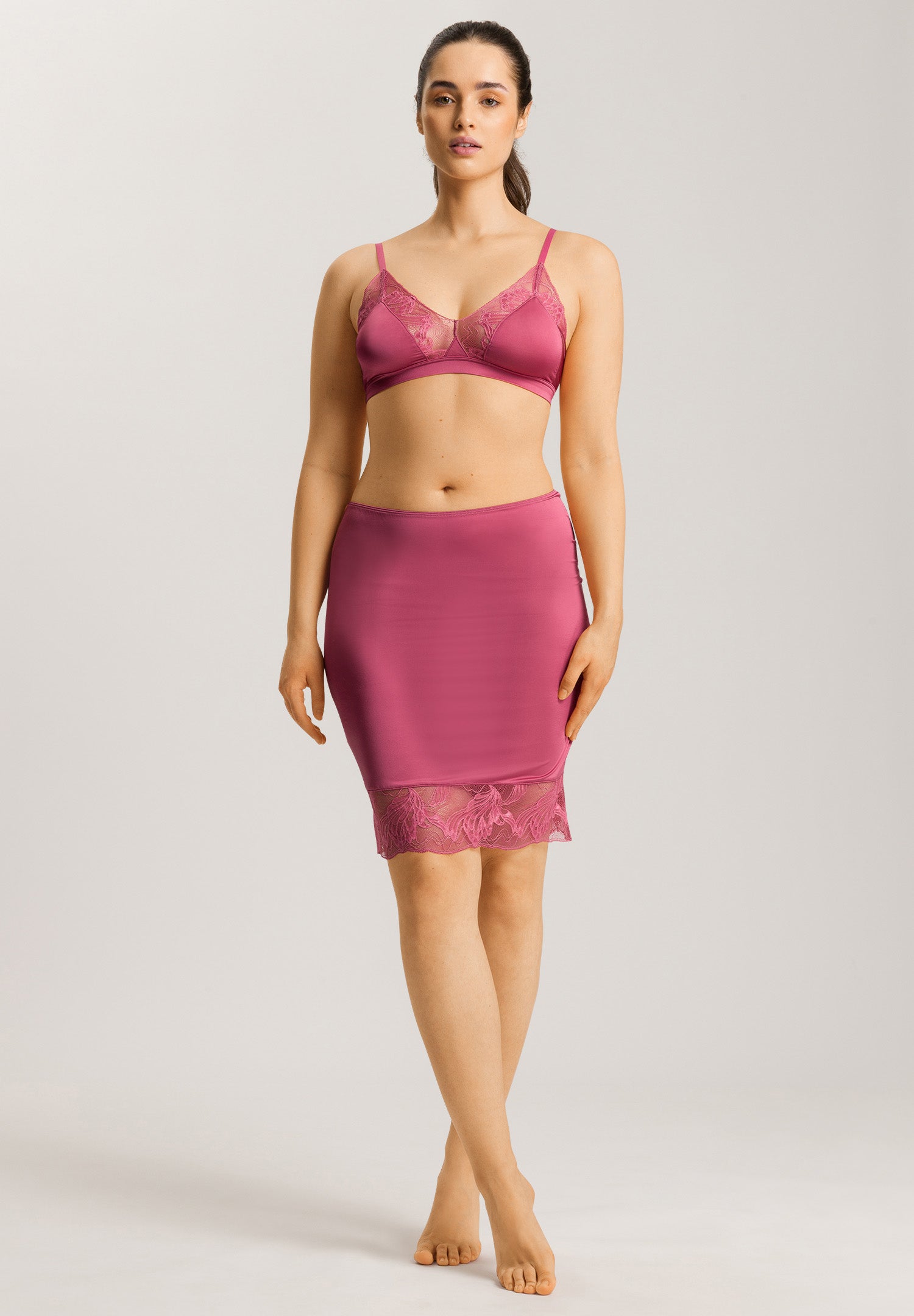 70922 Eva Half Slip - 2414 Rose Wine