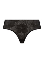 70927 Tina Hi Cut Brief - 2199 Black Beauty