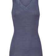 70971 Woolen Lace Tank Top - 2602 Nightshade