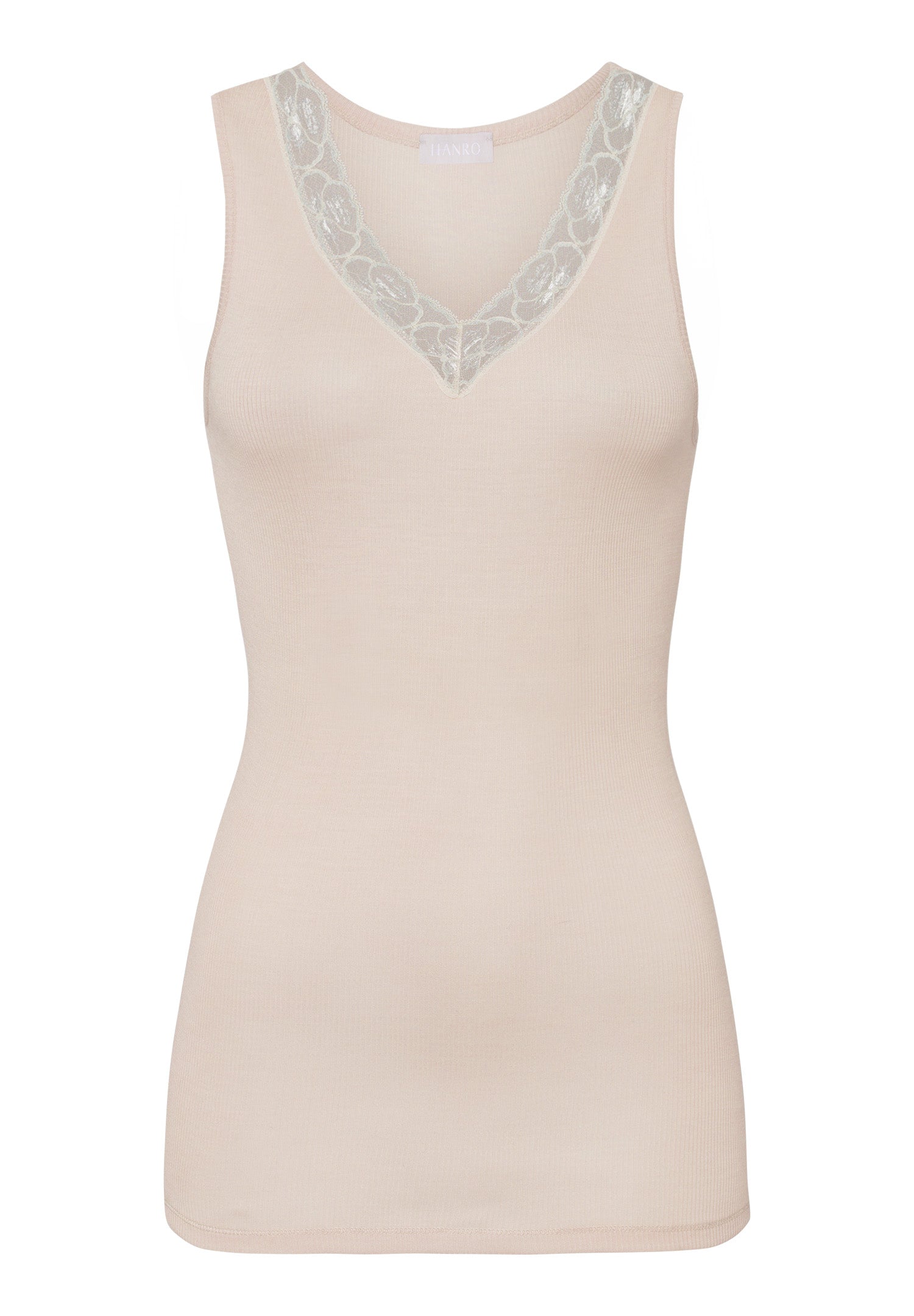 70971 Woolen Lace Tank Top - 2801 Pumice