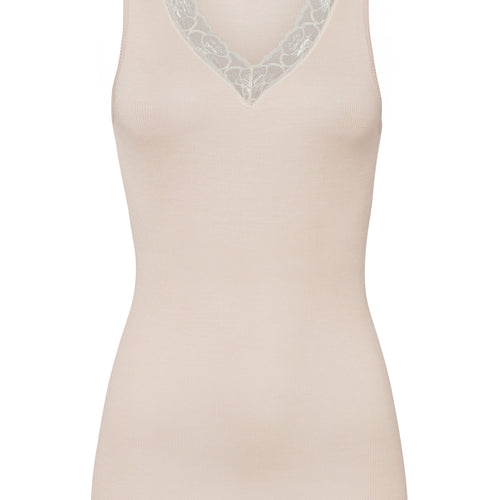 70971 Woolen Lace Tank Top - 2801 Pumice