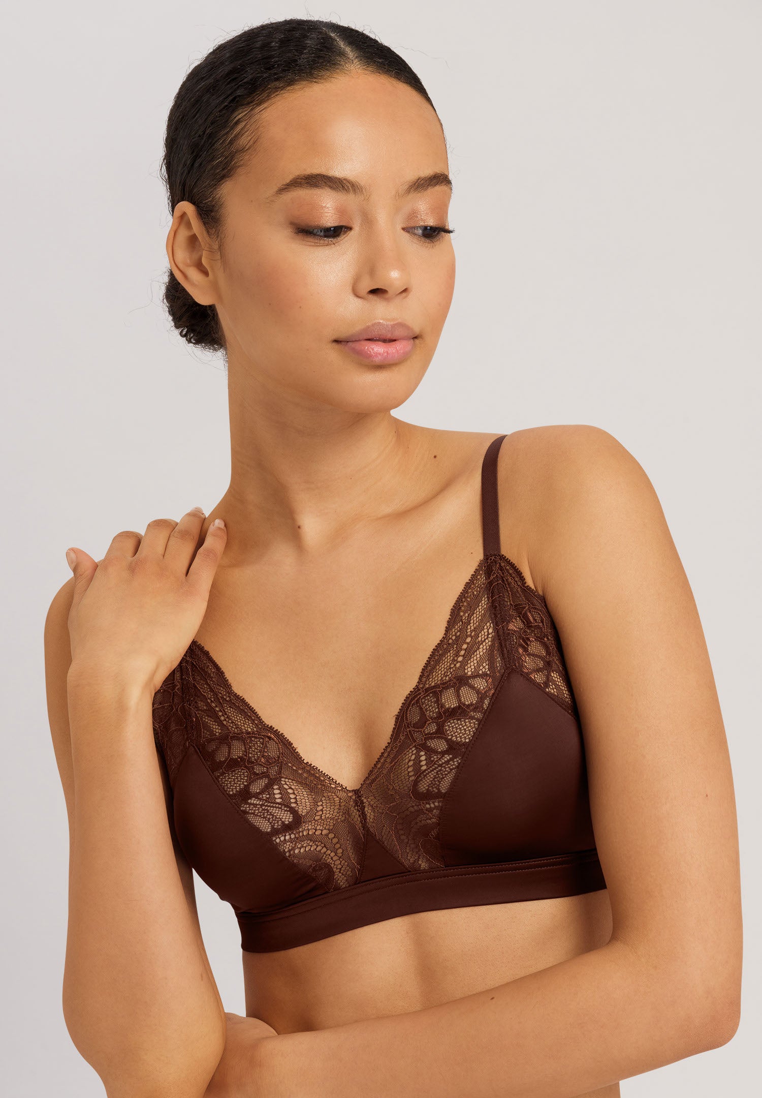 70981 Elia Soft Cup Bra - 1776 Chocolate Chip